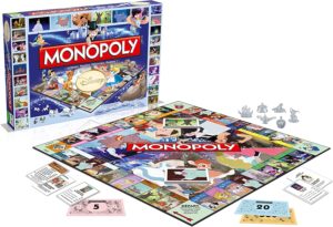 Vue d'ensemble du Monopoly Disney Classique