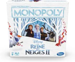 Coffret du Monopoly Disney La Reine des Neiges