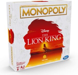 Coffret du Monopoly Disney The Lion King