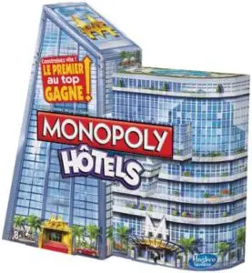 Vue simple du Monopoly Hôtels