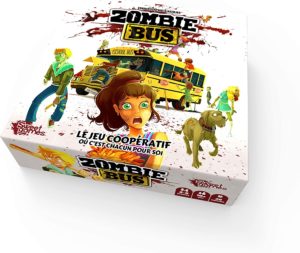 Coffret du jeu Zombie Bus