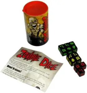 Règle du jeu Zombie Dice