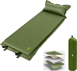 Zenph Matelas de camping portable autogonflant avec oreiller n3