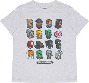 Un t-shirt Minecraft