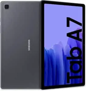 Une tablette Samsung Galaxy Tab A7